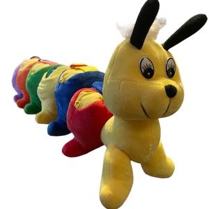 Discovery Toys 21” Caterpillar Dress-A-Pillar Colorful Plush Learning Toy
